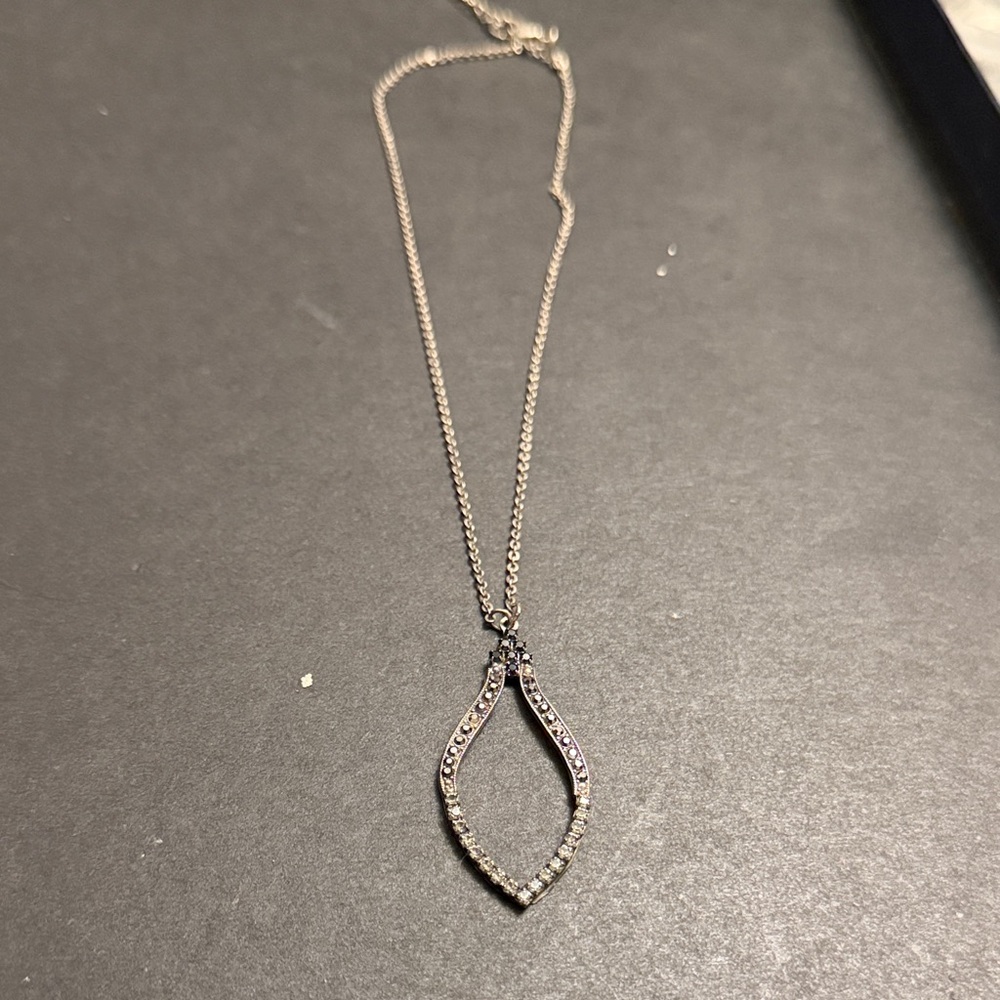 Sorrelli Silver Necklace with Blue Accents
